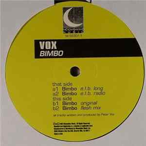 Vox - Bimbo FLAC album