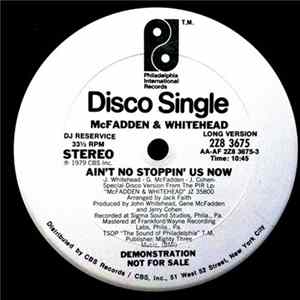 McFadden & Whitehead - Ain't No Stoppin' Us Now / I Got The Love FLAC album