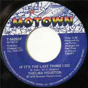Thelma Houston - If It's The Last Thing I Do FLAC album