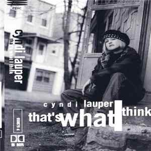 Cyndi Lauper - That's What I Think FLAC album