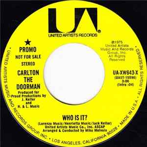 Carlton The Doorman - Who Is It? / The Girl In 510 FLAC album