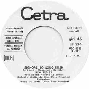 New Trolls - Signore, Io Sono Irish / Duemila FLAC album