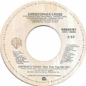 Christopher Cross - Arthur's Theme (Best That You Can Do) FLAC album