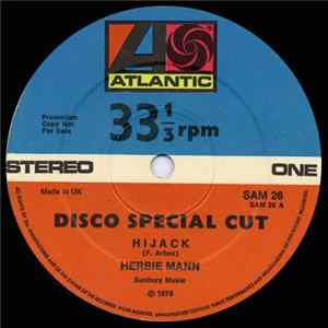 Herbie Mann / The Jimmy Castor Bunch - Hijack / Bertha Butt Boogie Part 1 FLAC album