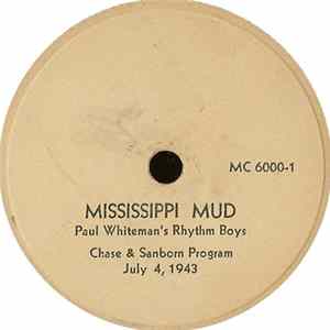 Paul Whiteman's Rhythm Boys - Mississippi Mud FLAC album