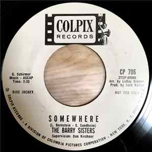 The Barry Sisters - Too Smart (For My Own Good) / Somewhere FLAC album