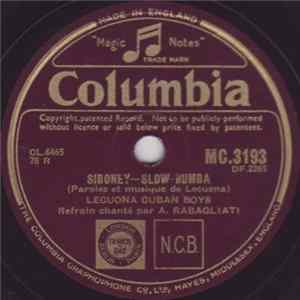 Lecuona Cuban Boys - Siboney / Maria La O FLAC album