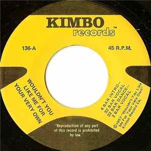 Unknown Artist - Wouldn't You Like Me For Your Very Own FLAC album