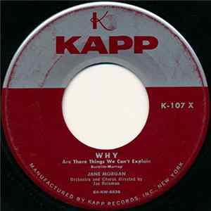 Jane Morgan - Why / The Heart You Break FLAC album