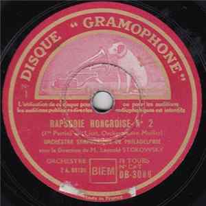 Orchestre Symphonique De Philadelphie - Rapsodie Hongroise N° 2 FLAC album