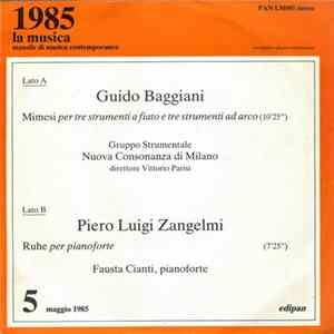 Guido Baggiani, Piero Luigi Zangelmi - Guido Baggiani, Piero Luigi Zangelmi FLAC album