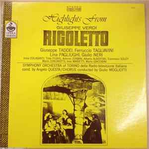 Giuseppe Verdi - Highlights From Rigoletto FLAC album