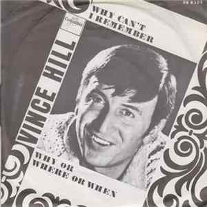 Vince Hill - Why Can't I Remember (To Forget You) FLAC album