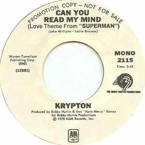 Krypton - Can You Read My Mind FLAC album