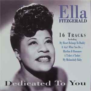 Ella Fitzgerald - Dedicated To You FLAC album