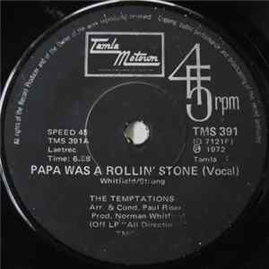 The Temptations - Papa Was A Rollin' Stone FLAC album