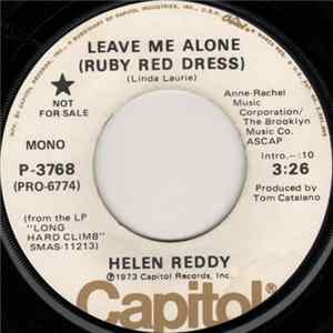 Helen Reddy - Leave Me Alone (Ruby Red Dress) FLAC album