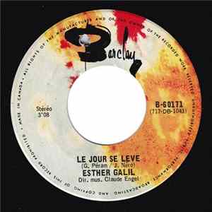 Esther Galil - Le Jour Se Leve / Je T'Aime A Mort FLAC album