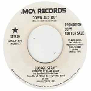 George Strait - Down And Out FLAC album