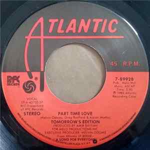 Tomorrow's Edition - Part Time Love / Walk On The Wild Side FLAC album