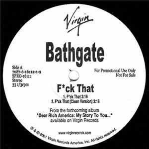 Bathgate - F*ck That FLAC album