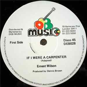 Ernest Wilson / Ras Bug - If I Were A Carpenter / Brave Ethiopian FLAC album
