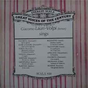 Giacomo Lauri-Volpi - Giacomo Lauri-Volpi Sings FLAC album