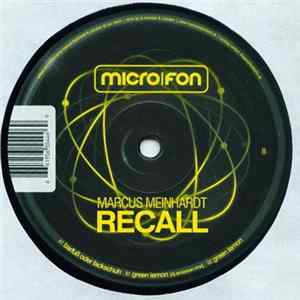 Marcus Meinhardt - Recall FLAC album