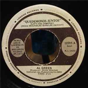 Al Green - Quedemonos Juntos = Let's Stay Together FLAC album