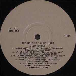 Deep Purple - The House Of Blue Light FLAC album
