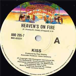 Kiss - Heaven's On Fire FLAC album
