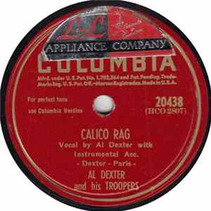 Al Dexter And His Troopers - Calico Rag / Rose Of Mexico FLAC album