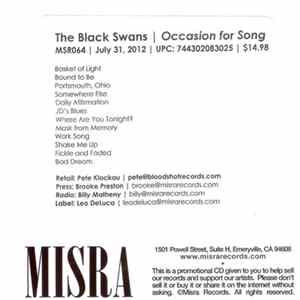 The Black Swans - Occasion For Song FLAC album