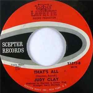 Judy Clay - My Arms Aren't Strong Enough / That's All FLAC album