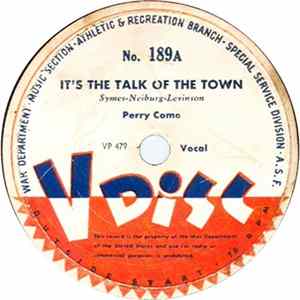 Perry Como / Phil Brito - It's The Talk Of The Town / The Hills Of Old Virginia FLAC album
