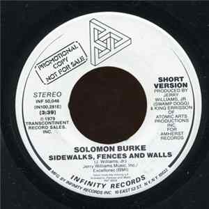 Solomon Burke - Sidewalks, Fences And Walls FLAC album
