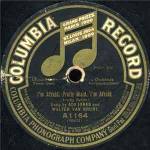 Ada Jones And Walter Van Brunt / Prince's Band - I'm Afraid, Pretty Maid, I'm Afraid / Cabaret Rag FLAC album