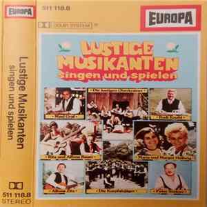 Various - Lustige Musikanten Singen Und Spielen FLAC album