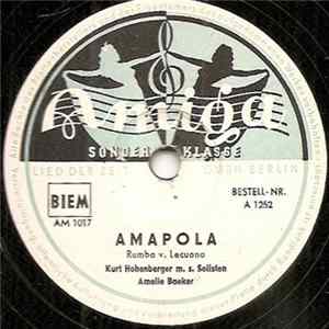 Kurt Hohenberger Und Seine Solisten - Amapola / Mexicanische Serenade FLAC album