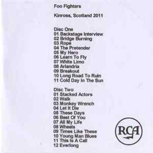 Foo Fighters - Kinross , Scotland 2011 FLAC album