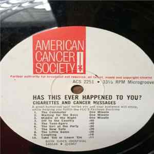 Unknown Artist - Has This Ever Happened To You? (Cigarettes and Cancer Messages) FLAC album