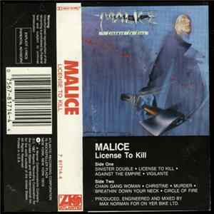 Malice - Licence To Kill FLAC album