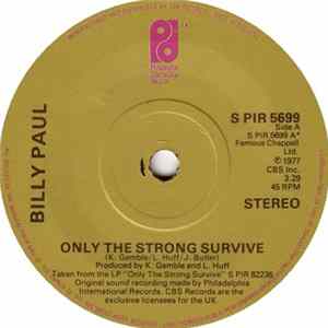 Billy Paul - Only The Strong Survive FLAC album