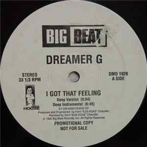 Dreamer G - I Got That Feeling FLAC album