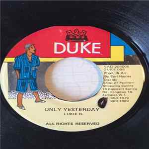 Lukie D. - Only Yesterday FLAC album