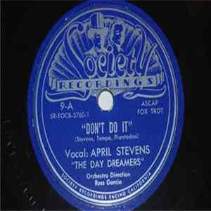 April Stevens - Don't Do It / 'The Sweetest Day FLAC album