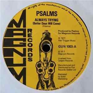 Psalms - Always Trying (Better Days Will Come) FLAC album
