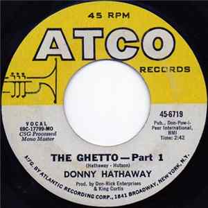 Donny Hathaway - The Ghetto FLAC album