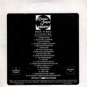 Wayne / Jayne County & The Electric Chairs - Rock 'N' Roll Cleopatra FLAC album