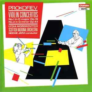 Prokofiev, Lydia Mordkovitch, Scottish National Orchestra, Neeme Järvi - Violin Concertos FLAC album